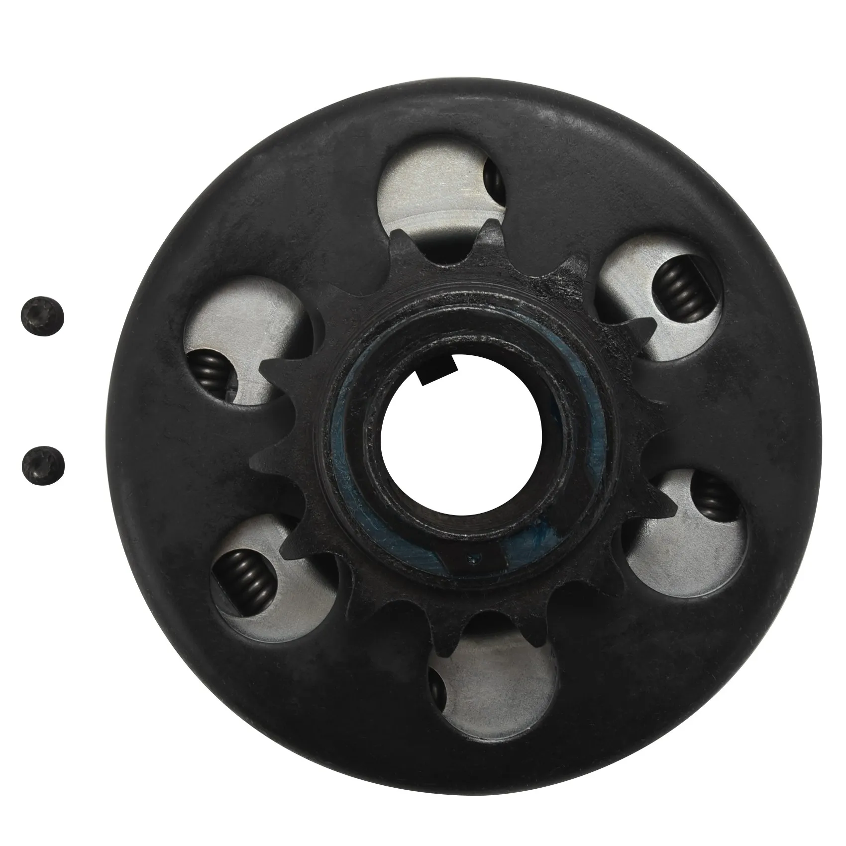 

Motorcycle Clutch Centrifugal Clutch 40 / 41 / 420 Chain Clutch 1 Inch Bore 14 Teeth for Go Karts, Mini Bikes, Trolleys