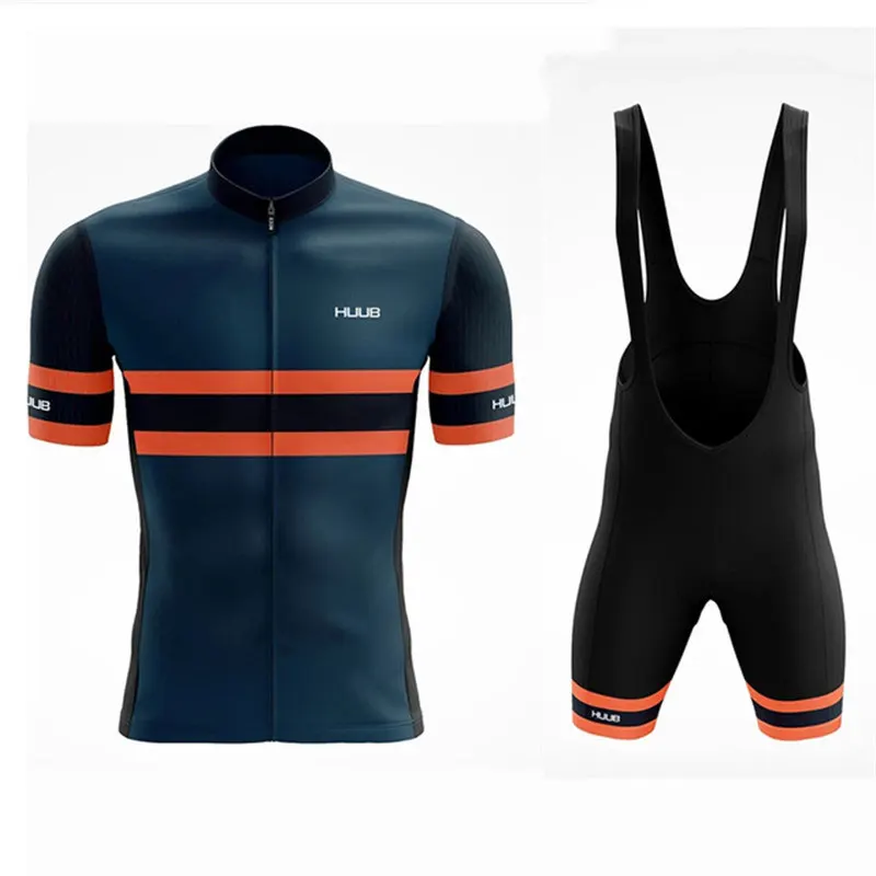 

2022 HUUB Cycling Suit Men's Summer Ropa Ciclismo Cycling Jersey Set Cycling Bicycle Clothing MTB Bike Clothes Uniform Maillot