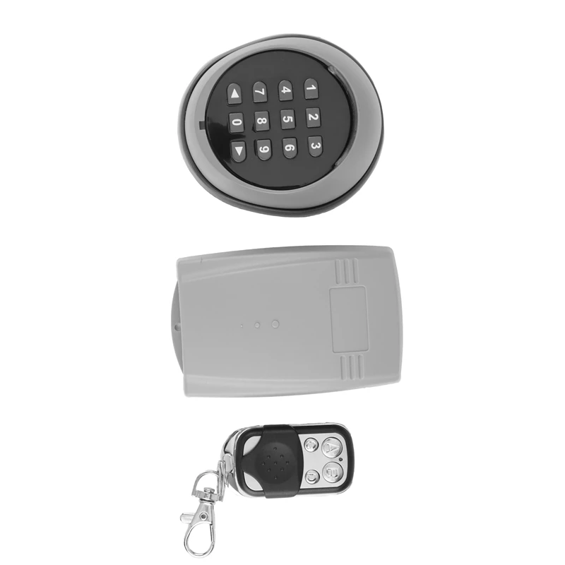 

Wireless Keypad Password Switch 433Mhz Remote Control And 433 Receiver For Garage Gate Door Access Control 433Mhz