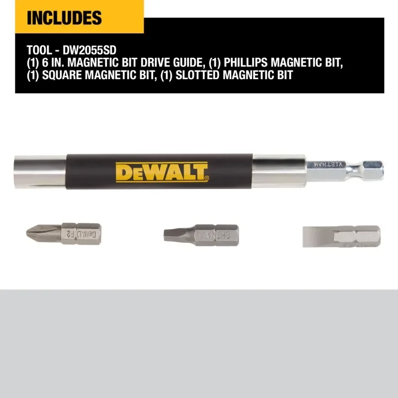 DEWALT DW2055SD Направляющие для магнитного завинчивания 4 шт.