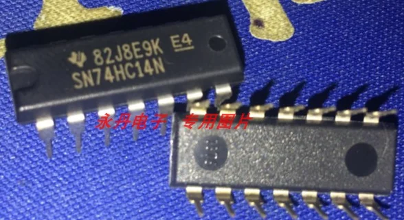 Новый чипсет SN74HC14N 74HC14N DIP-14 IC, оригинальный, 10 шт.