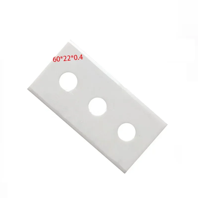 10 шт. циркониевый керамический лезвие с тремя отверстиями резак вставки пленка