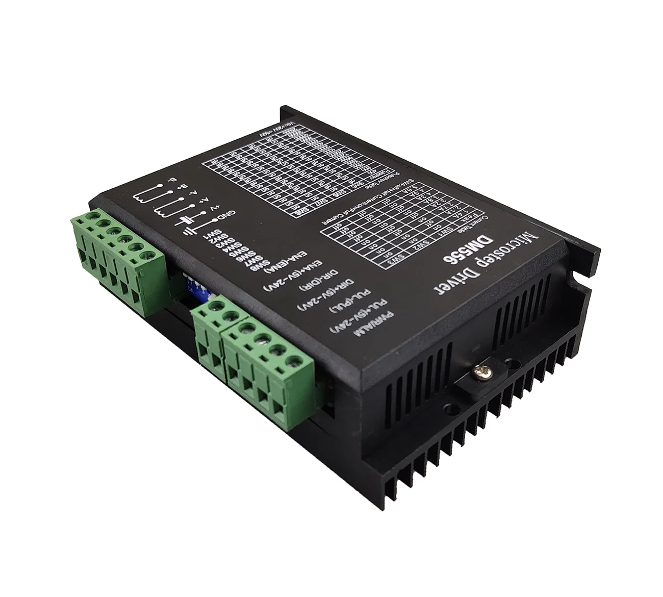 Двухфазный Драйвер шагового двигателя DM556 контроллер 42/57 драйвер