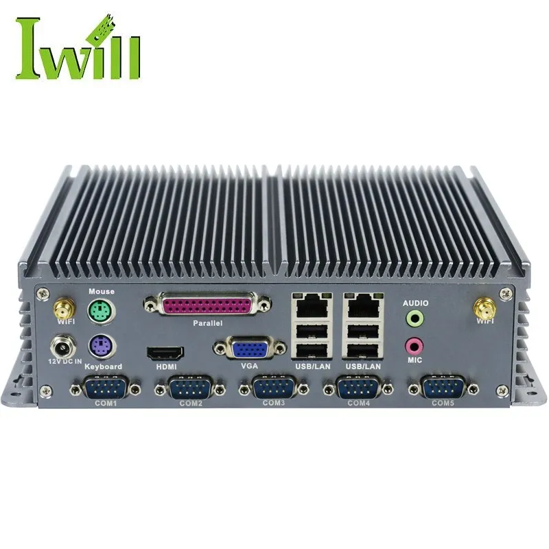 

IWILL IBOX-206 Plus J1900 fanless mini-itx industrial PC with LPT port