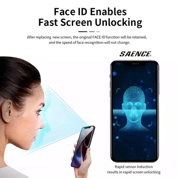 OLED For iPhone 7 8 6S Plus X XR XS Max LCD Screen 11 12 Pro Max 13 Mini With 3D Touch Incell Replacement Display No Dead Pixel 4
