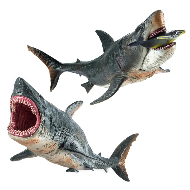 

Funny PVC Made Action Figure Realistic Ocean Megalodon Collectible Accessories Party Favor Creative Supplies Shark Model