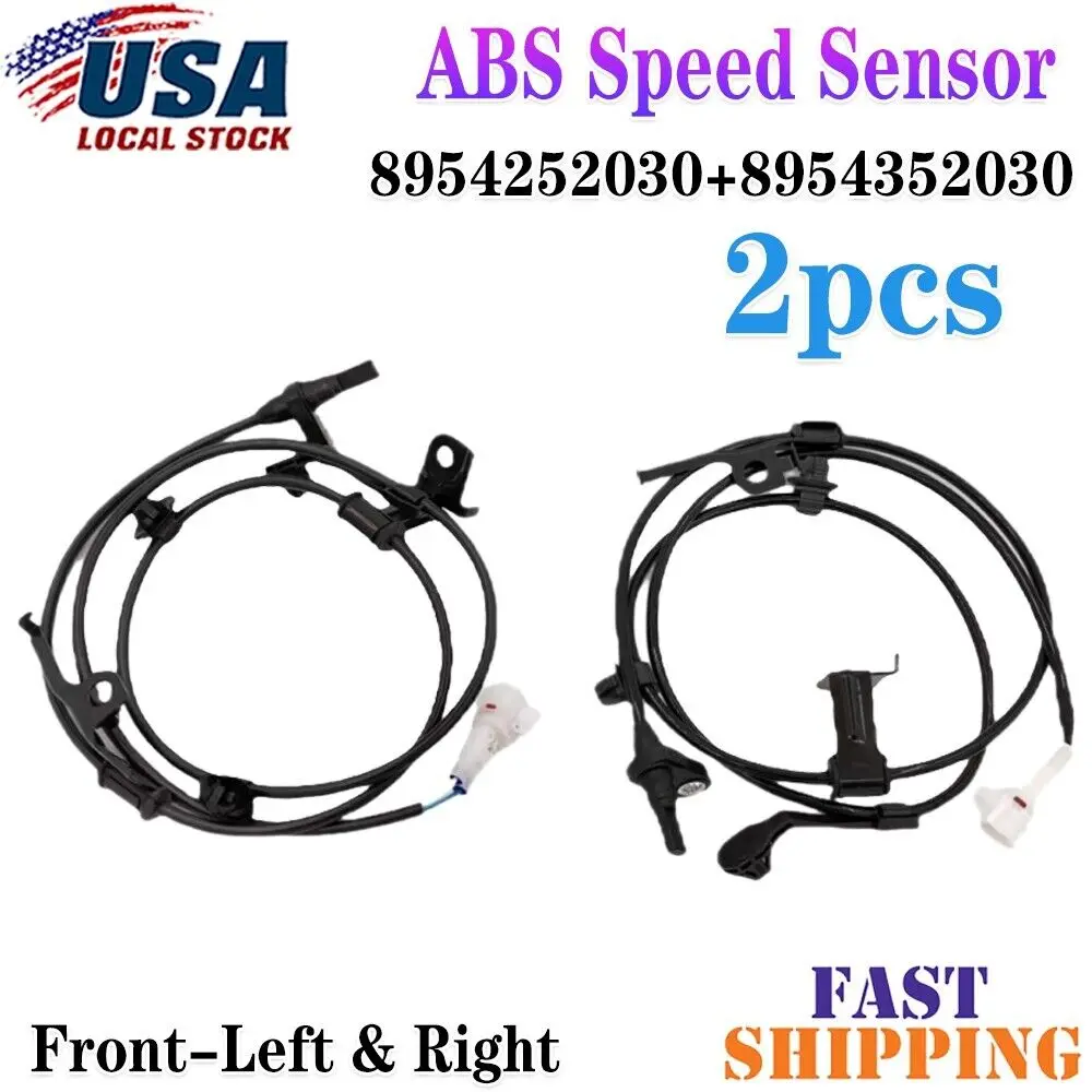 

2PCS ABS Wheel Speed Sensor Front Right/Left For 08-09 Scion XD 07-11 Yaris