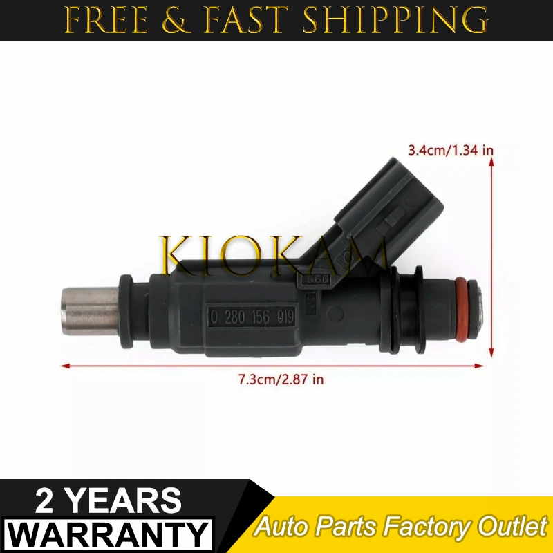 23250-0D030 23209-0D030 топливные форсунки для TOYOTA Corolla Avensis 1.6 3ZZ-FE 232500 D030 232090 0280156019
