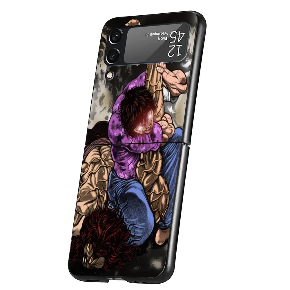 Оригинальный чехол Baki the Grappler в стиле аниме для телефона Samsung Galaxy Z Flip 6 5 4 3