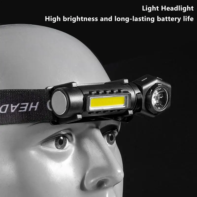 

Camping Light LED Headlamp Flashlight IPX4 Waterproof Head Lamp 1000 Lumen Turbo 3 Mode Headlight For Camping Running Cycling