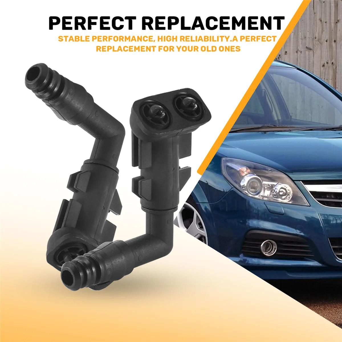 2 шт. насадка для омывателя фар Opel Signum Vectra C 9186049 9186050