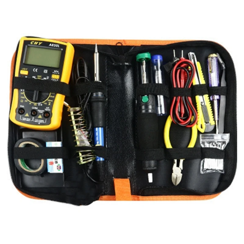 

Adjustable Temperature Electric Soldering Iron Kit 220V 60W Welding Iron Electronic Repair Tool
