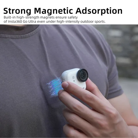 Магнитный шейный ремешок DIXSG для Insta360 Go Ultra