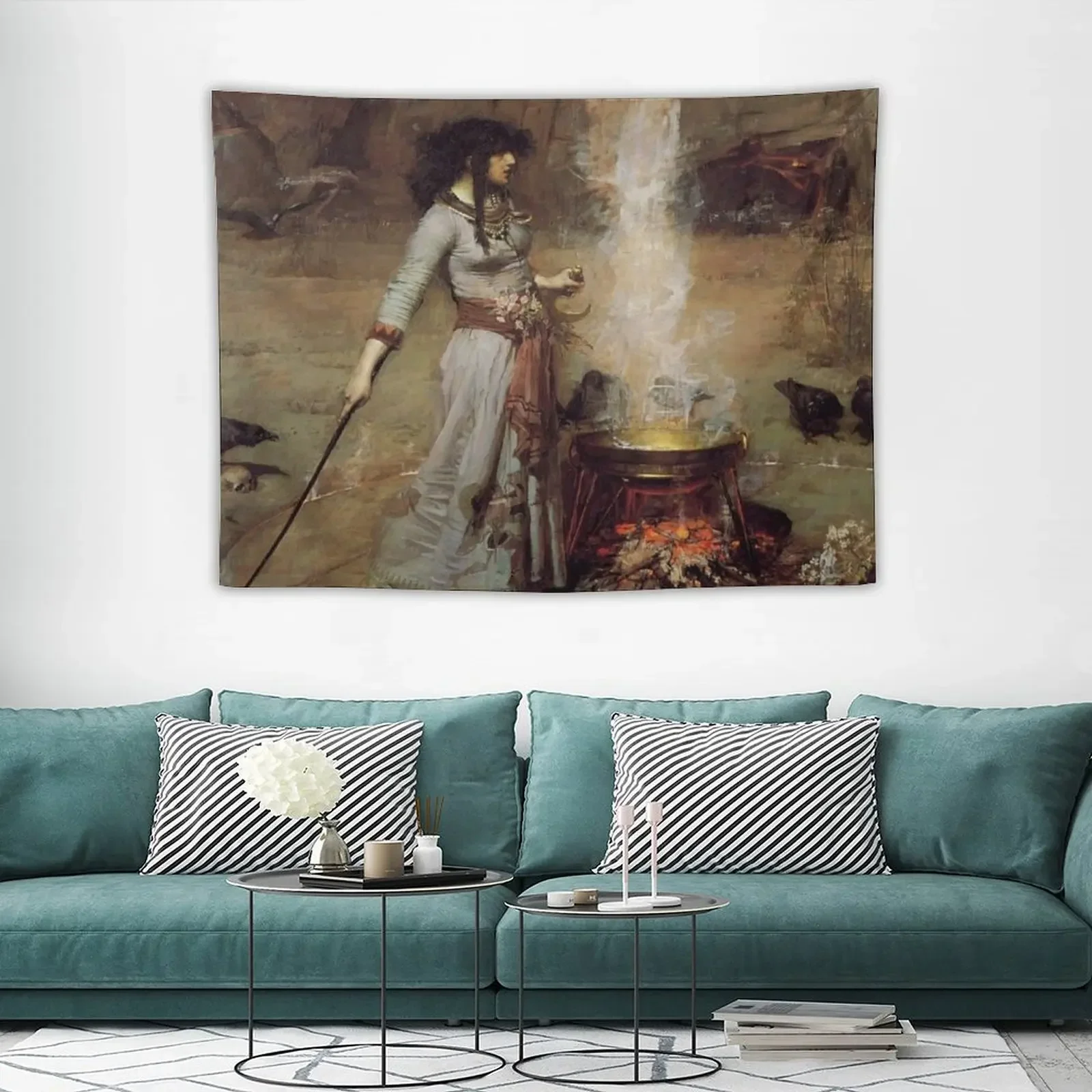 Настенный Гобелен волшебный круг Джон Вильям