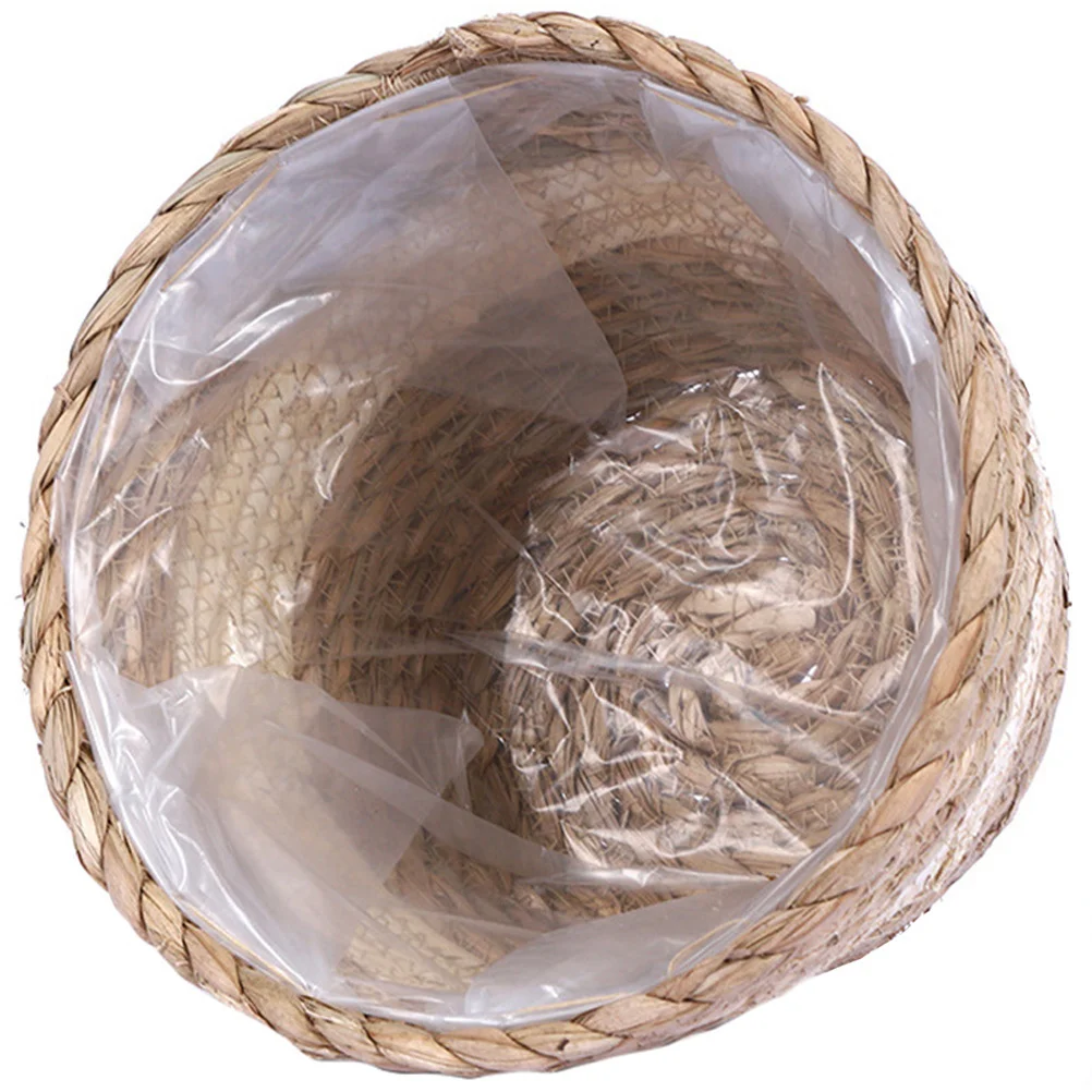 

Flower Pot Basket Hand-woven Holder Planters Indoor Plants Decorative Garden Baskets
