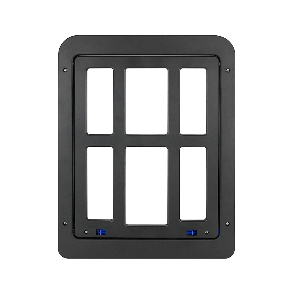 

Запираемая раздвижная дверь с магнитным клапаном для собак и кошек