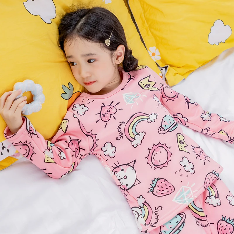 Комплект детского термобелья из флиса на возраст от 2 до 15 лет