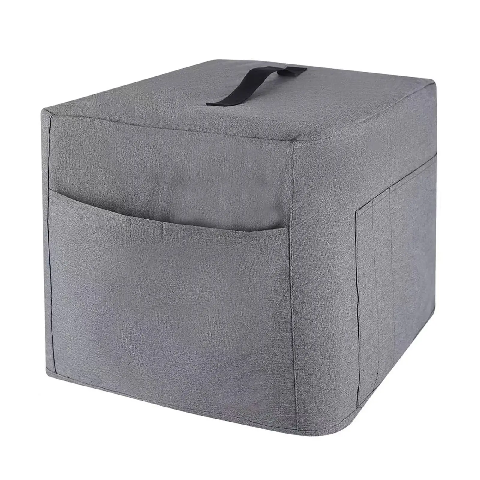 

Air Fryer Dust Cover Waterproof Dust Cover With 4 Storage Pockets Machine Washable Fryer Dust Cover Cleaning Kitchen Accessorie
