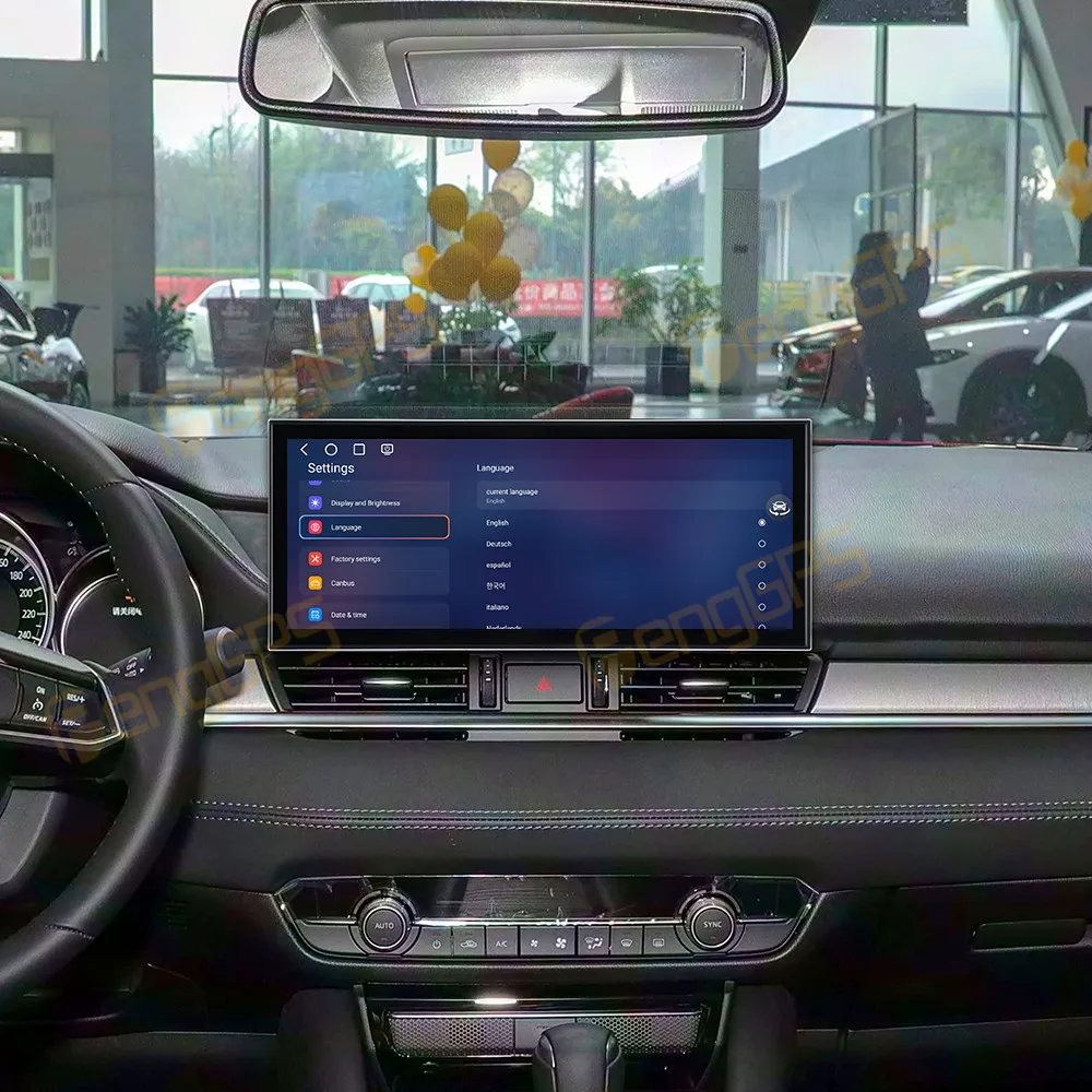 Фото 15,8-дюймовый автомобильный радиоприемник Android 15 с CarPlay для Mazda 6 2020-2022, сенсорный экран, мультимедийный плеер, GPS-навигация, головное устройство, DSP Auto №5