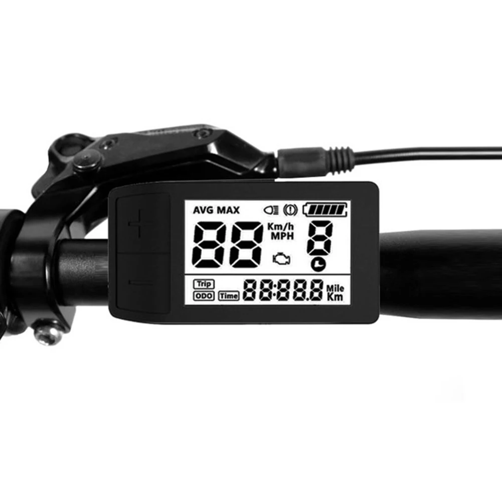 Электрический велосипед 500S EBike ЖК-дисплей для Bafang BBS01 BBS02 HD Midder Motor 24 В 36 48 Дисплей