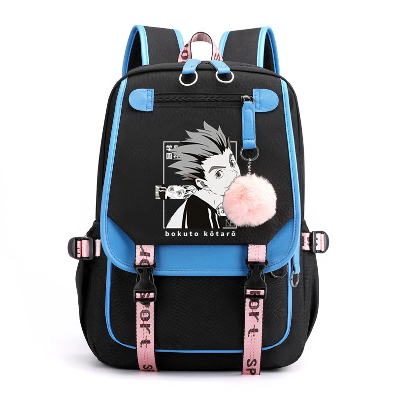 

Haikyuu Karasuno Volleyball Club Backpack Men and Women Casual Cosplay Large Capacity Outdoor Backpack Travel Bag Teen Schoolbag