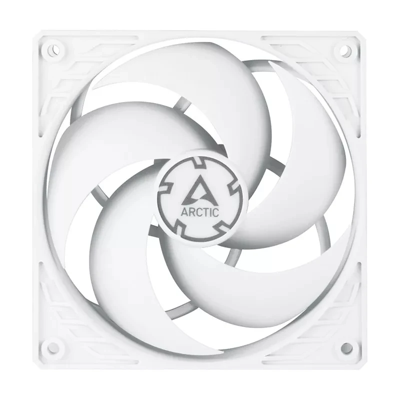 Arctic P12 Pwm Pst 12cm Case Ventilador 120 mm pc Cpu Cooler Ventilador de Refrigeração 1800 Rpm 4pin Pwm Controle Temperatura Preto Branco Ventiladores e resfriadores