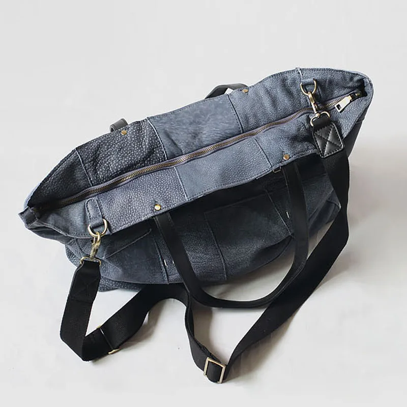 2023 высококачественная женская сумка-тоут из натуральной кожи с простым