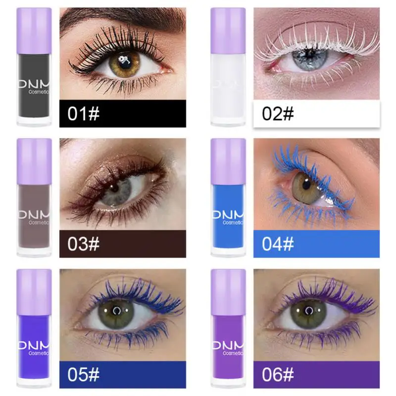 

Diamond Mascara Color Mascara Slender For Long Waterproof Fast Dry Eyelashes Thick Curling Lengthening Eye Makeup косметика