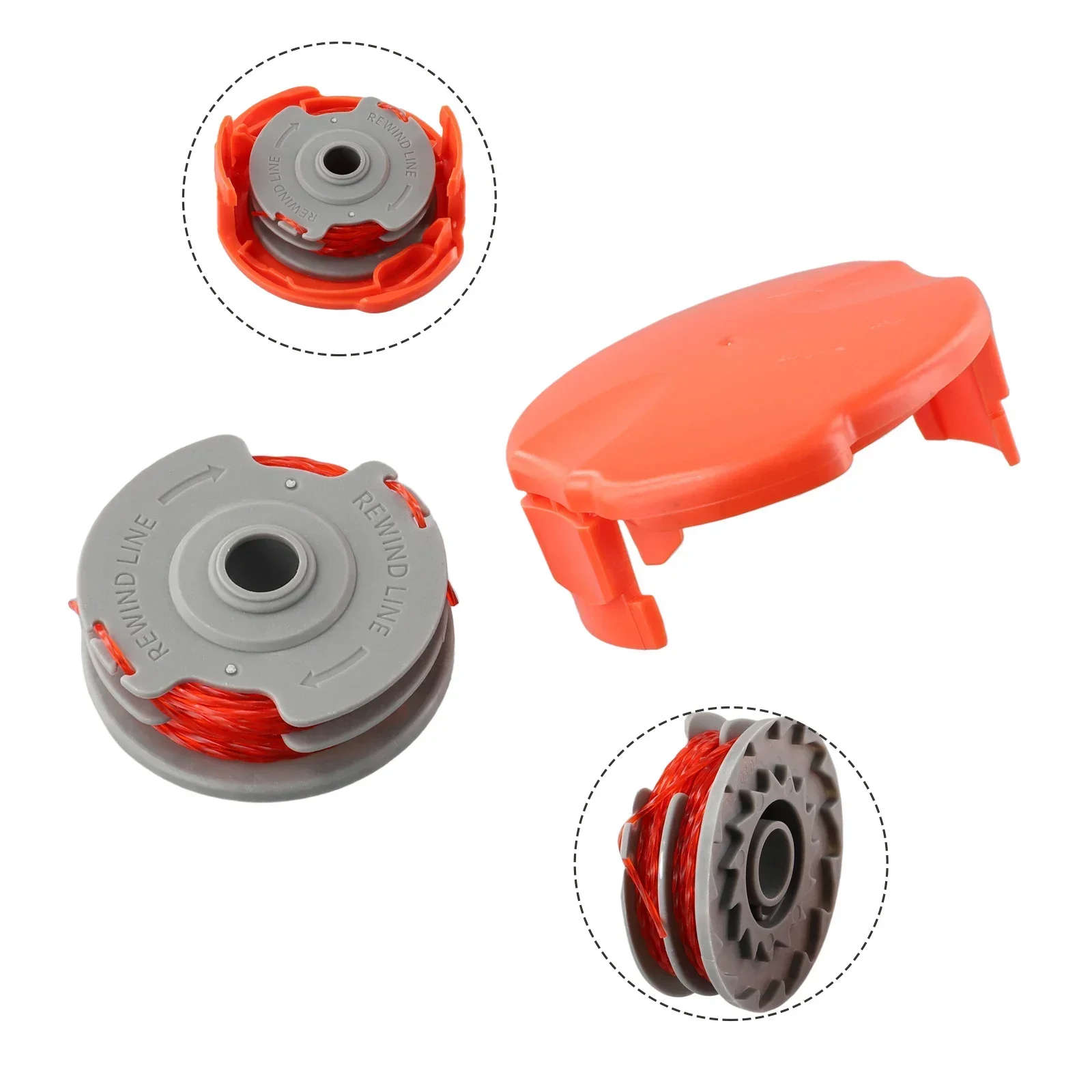 Премиум для сменной катушки и лески триммера с крышкой подходит Mini Trim Auto Plus Multi 250DX
