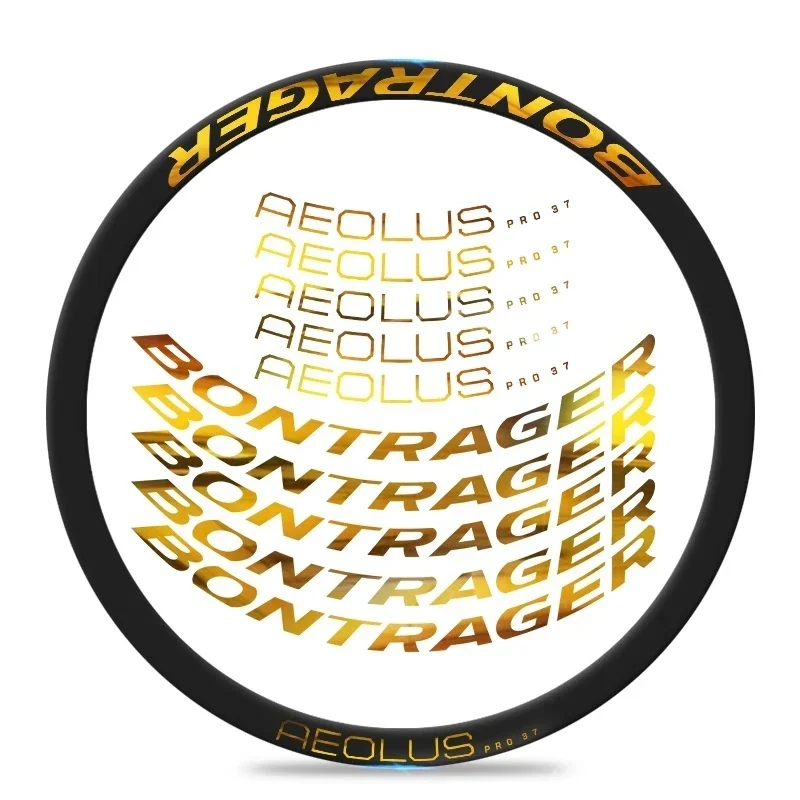 Наклейки на колеса шоссейного велосипеда MTB для Bontrager Aeolus Pro 37 дисковый тормоз TLR