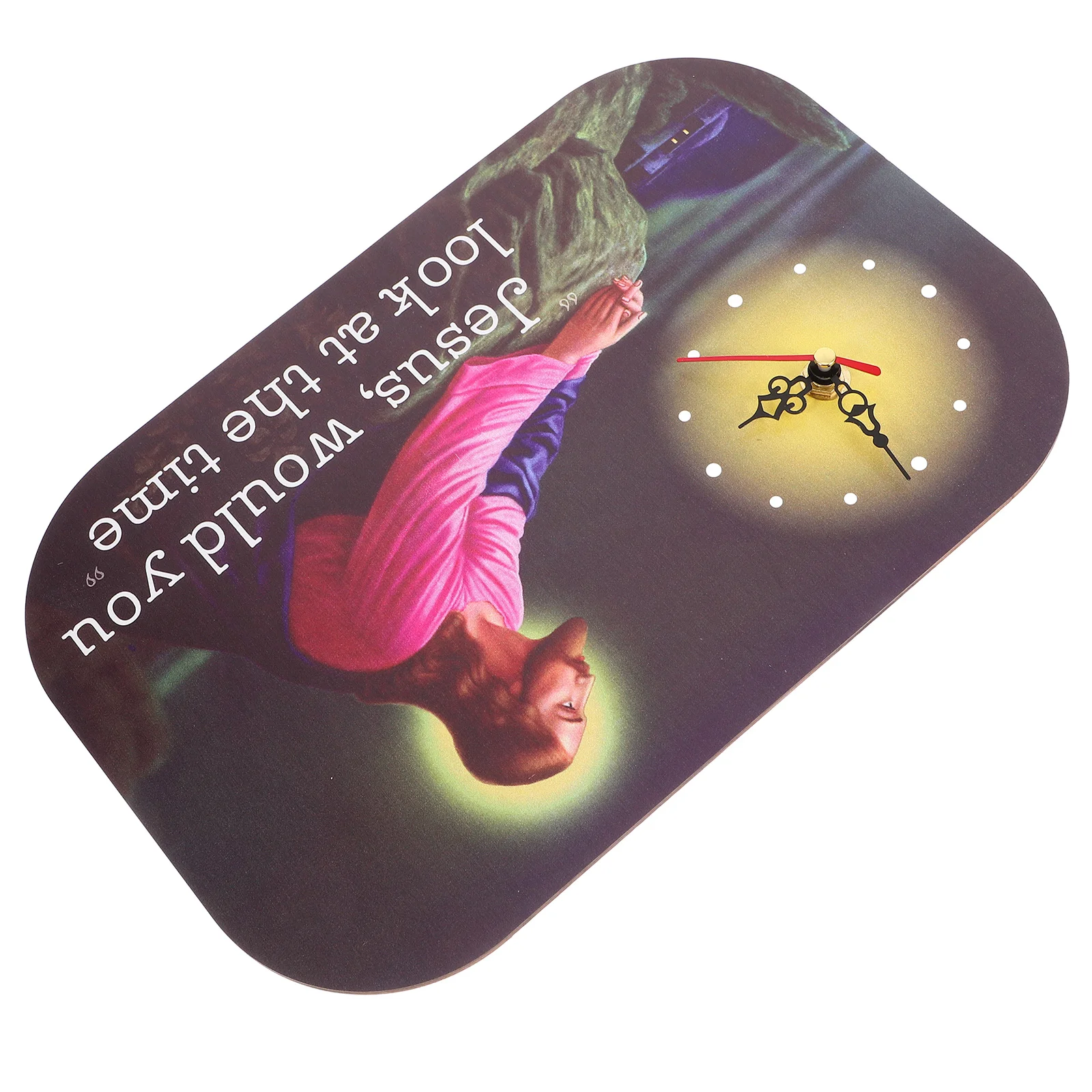 2024 часы с Иисусом украшение для дома исламская стена которую вы выглядеть