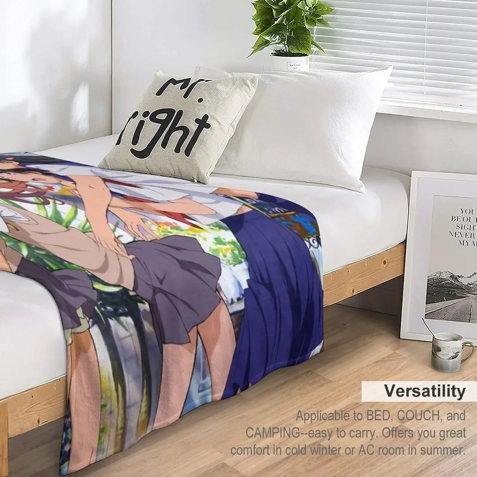 Тору Кагуаку - Мисака Микото Шиай Куроко Сани Руки Ухару Казари Плед Диваны