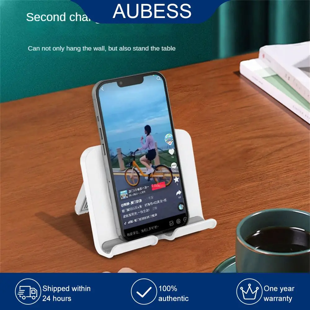

Convenient Punch-free Mounted Organizer Holders Black Creative Wall Smartphone Holder Table Wall Phone Bracket Flexible Desktop