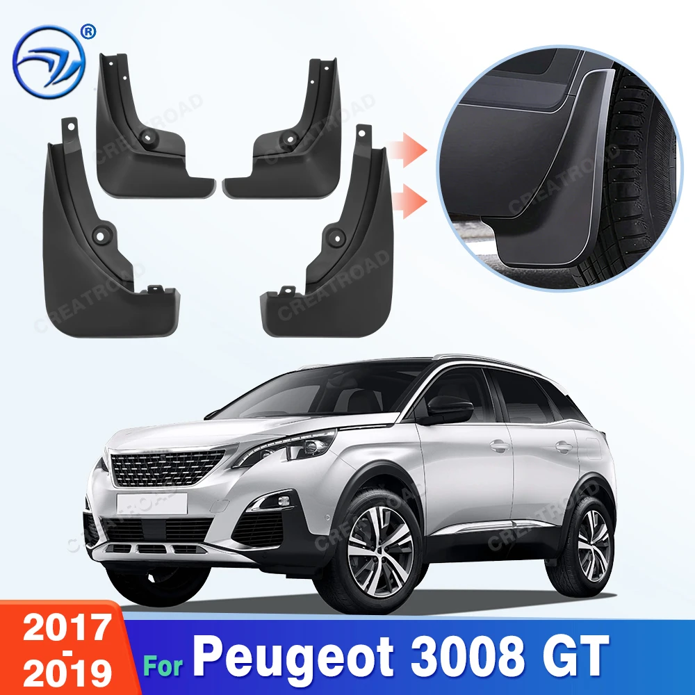 

Для Peugeot 3008 GT 2017 2018 2019: Брызговики, защита от грязи, автомобильные аксессуары