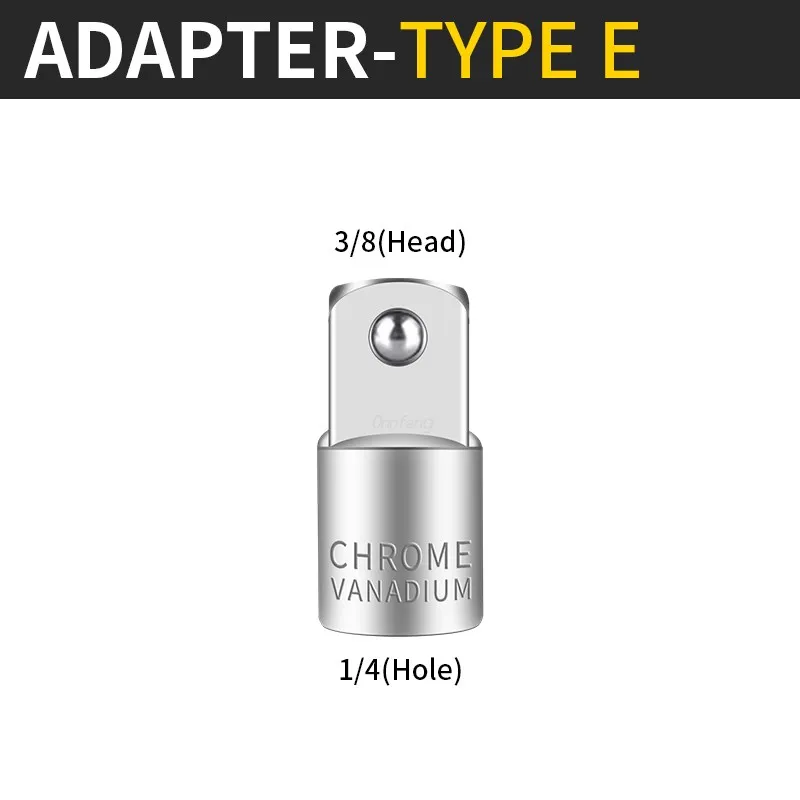 

1/2 3/8 1/4 дюймовый торцевой адаптер с приводной головкой, Трещоточный ключ, хром-ванадиевая сталь для автомобиля, велосипеда, гаража, инструменты для домашнего ремонта