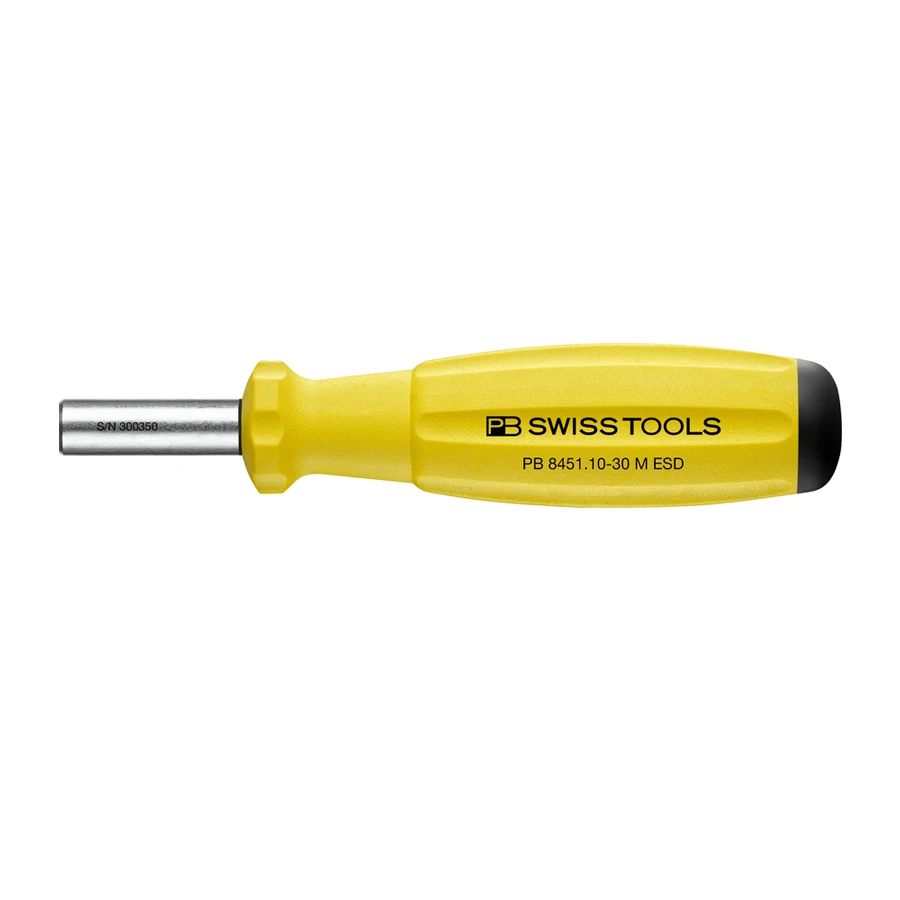PB SWISS TOOLS Swiss Grip отвертка с магнитом ESD 135 мм 8451 10-30 м