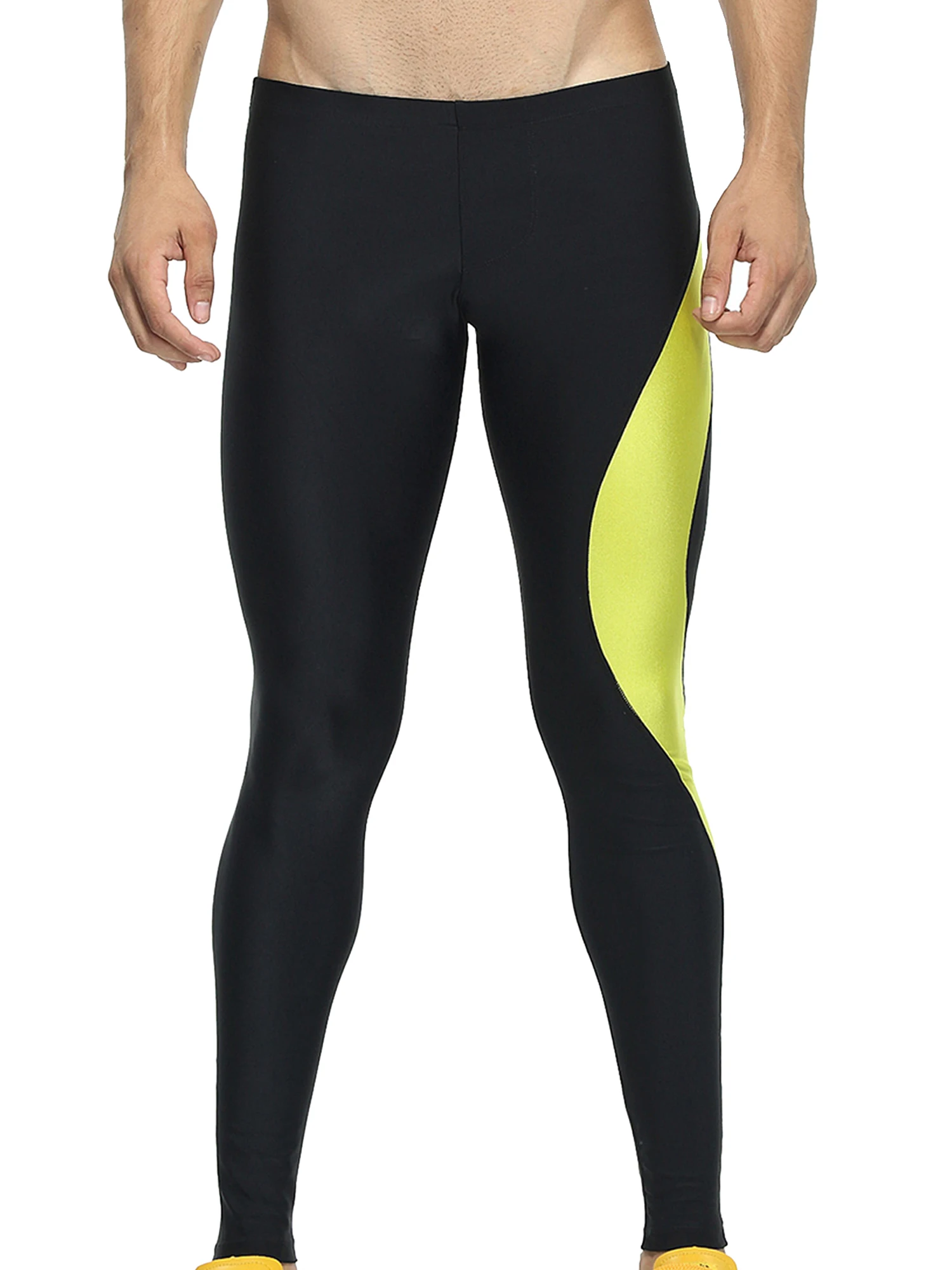 

Men's Cycling Bicycle Pants Stylish Sports Clothing Leggings Elastic Waistband Skinny Pants for Fitness Running Surfing Swimming