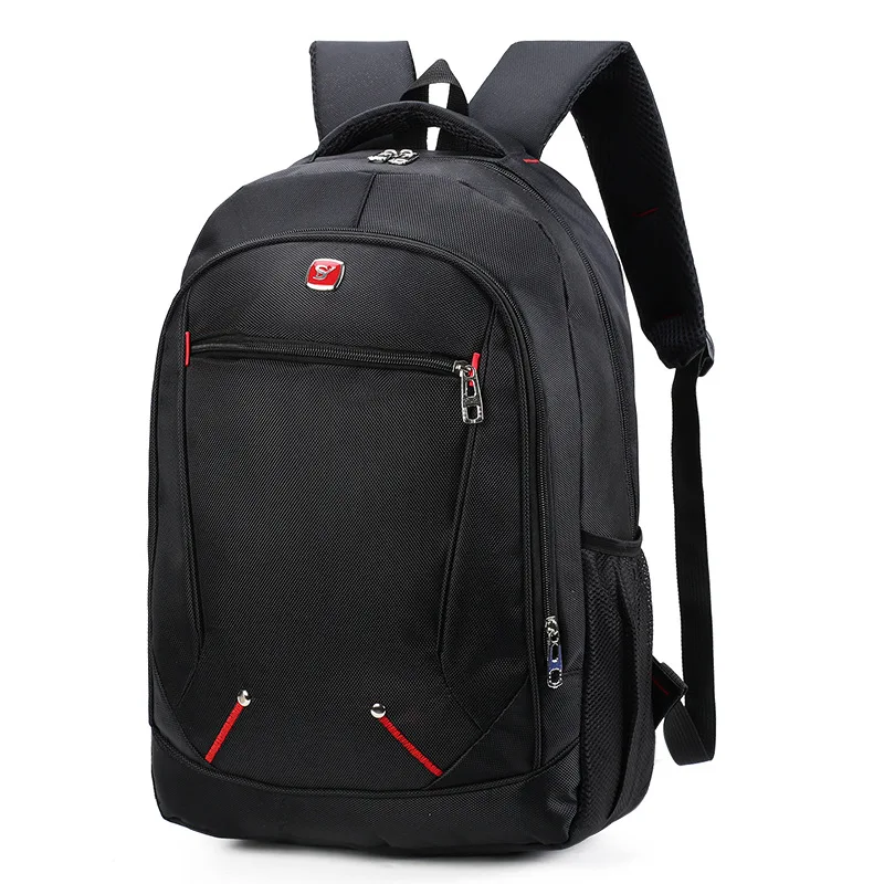New casual men's travel backpack casual business bag fashion trend female bag student school bag black backpack