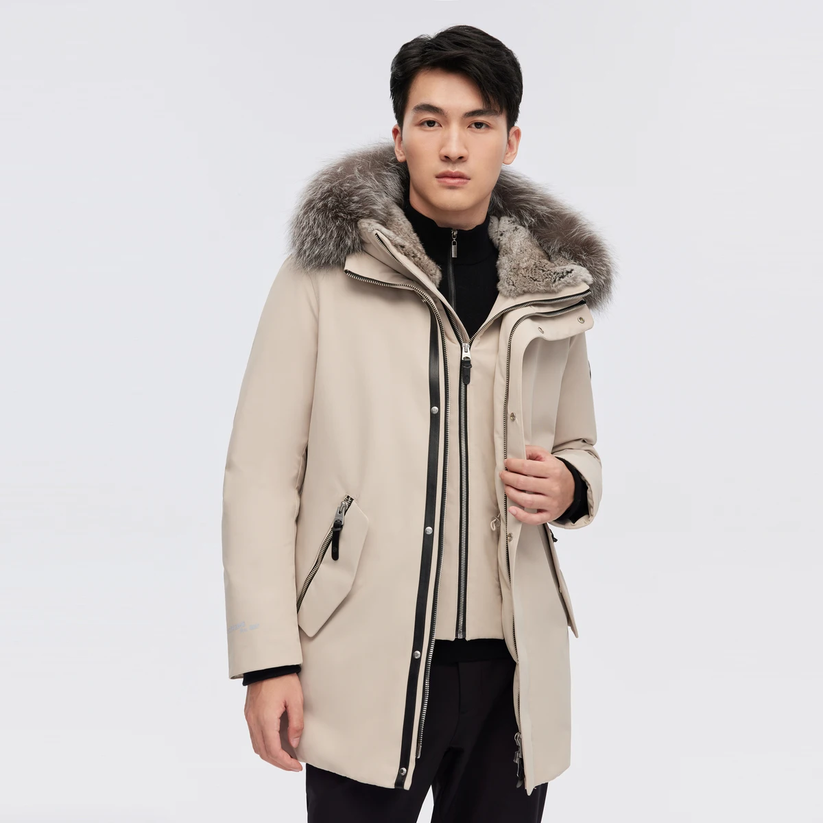 BOSIDENG высококачественный пуховик для мужчин 90% гусиный пух куртка