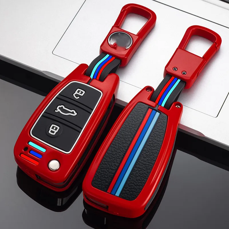 

2003-2015 Car key case Key Chain for audi a1 a3 a4 a5 a6 a7 a8 quattro q3 q5 q7 r8 allroad c5 c6 tt s3 s5 s6 s4 rs5 rs6