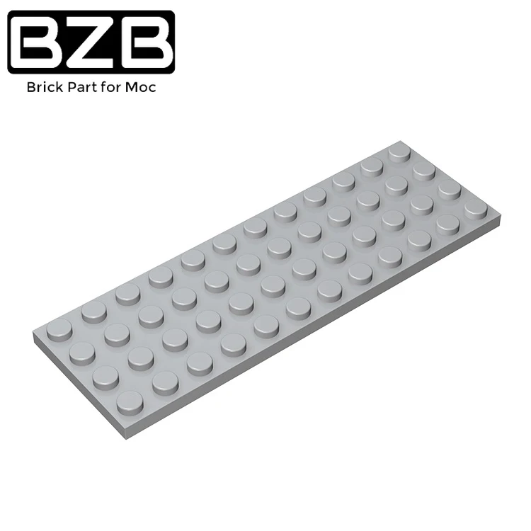 

BZB 10 шт. MOC детали 3029 пластина 4x12 Совместимые Кирпичи DIY Assmble строительные блоки частицы Дети головоломка мозг игрушка подарок на день рождени...