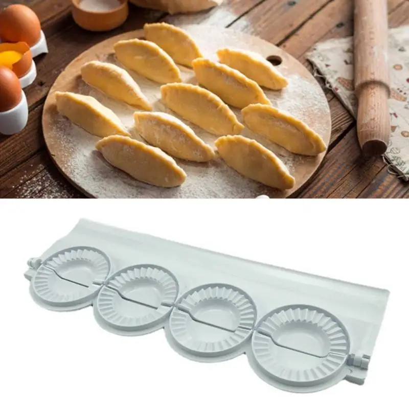 

Форма для вареников четыре в одном, устройство для вареников, инструмент для быстрого отжима пельменей DIY, кухонные принадлежности, аксессуары