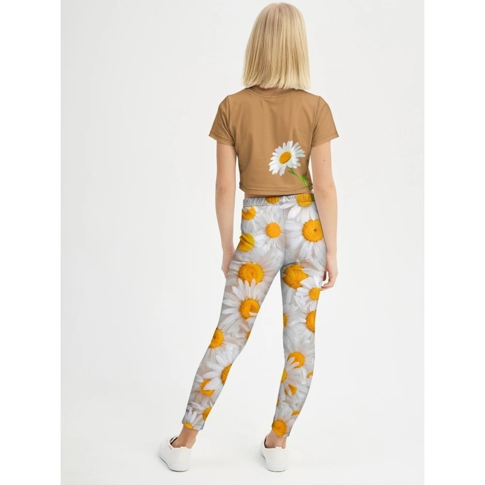 Спортивный костюм для девочки FortyFour GSS027 бежевый хлопок 100% |