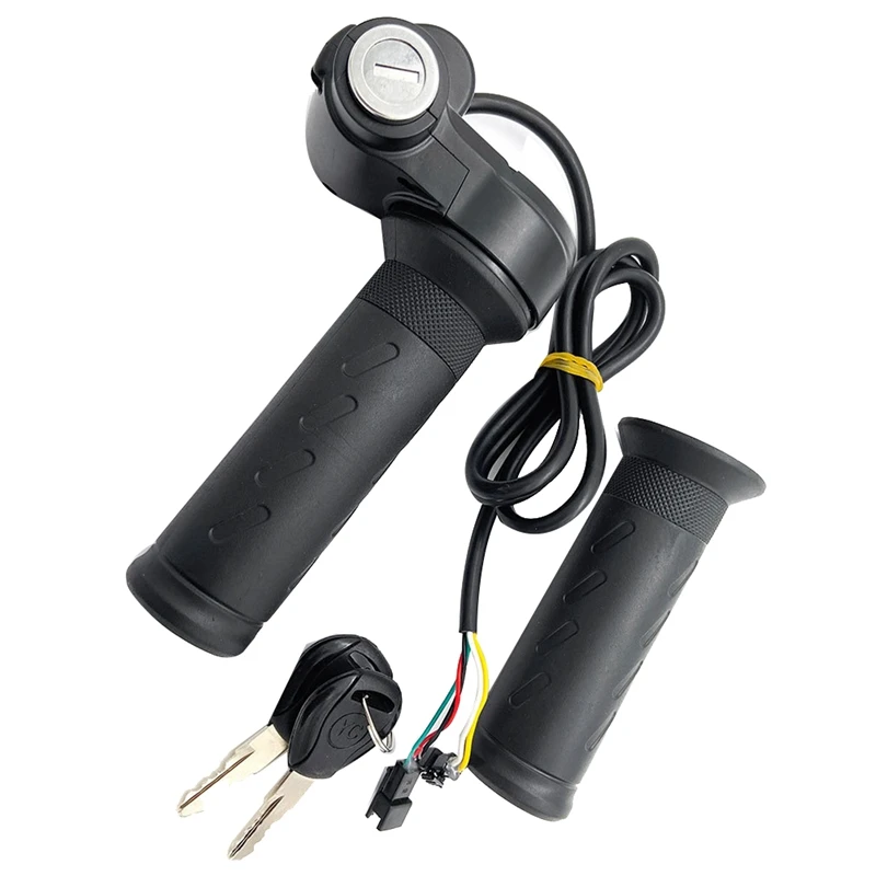 

1 Set Speed Regulation Handlebar Kit Electric Bike Scooter Throttle Grip Electric Bicycle Accessories