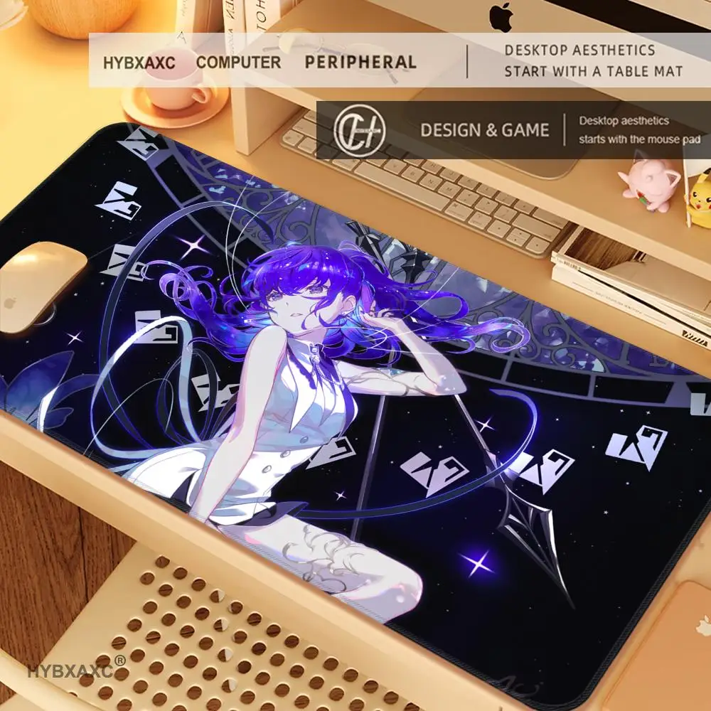 Фото Большой коврик для мыши HYBXAXC Project Sekai World Link PJSK 25Ji MMJ WxS VBS LN XXL, нескользящий, для компьютера, ноутбука, офиса, клавиатуры №1