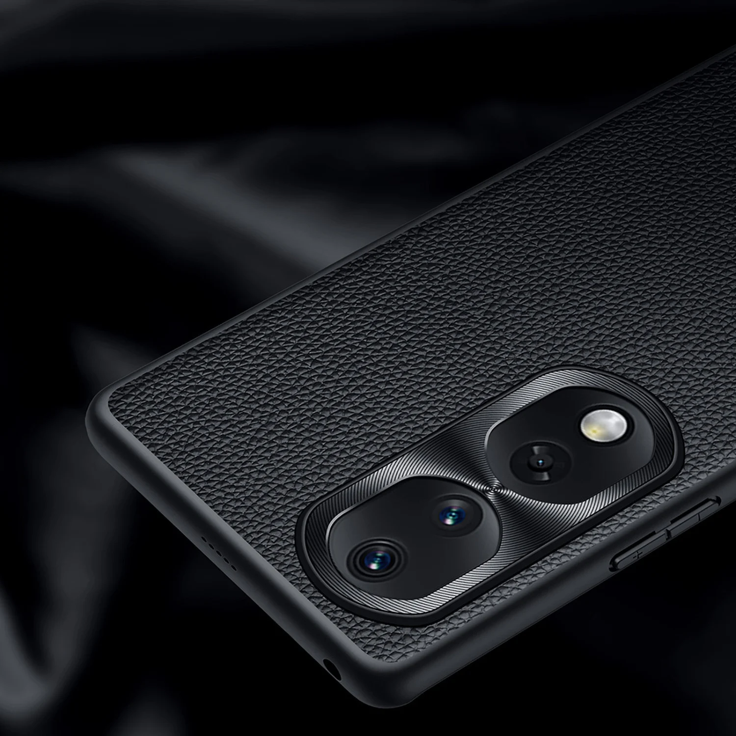 Genuine Leather Mobile Phone Cases For Honor 80 Pro 3d Lens Full Protector Cover For Honor80 Pro Coque Luxury Phone Shell