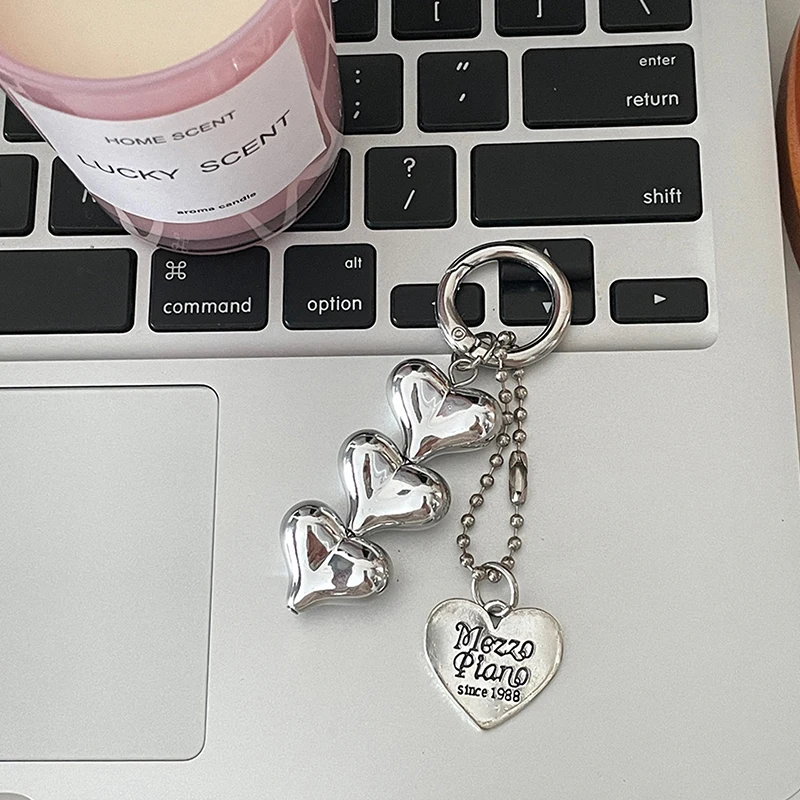 Подвеска для телефона в форме сердца милый брелок ключей сумка очаровательные