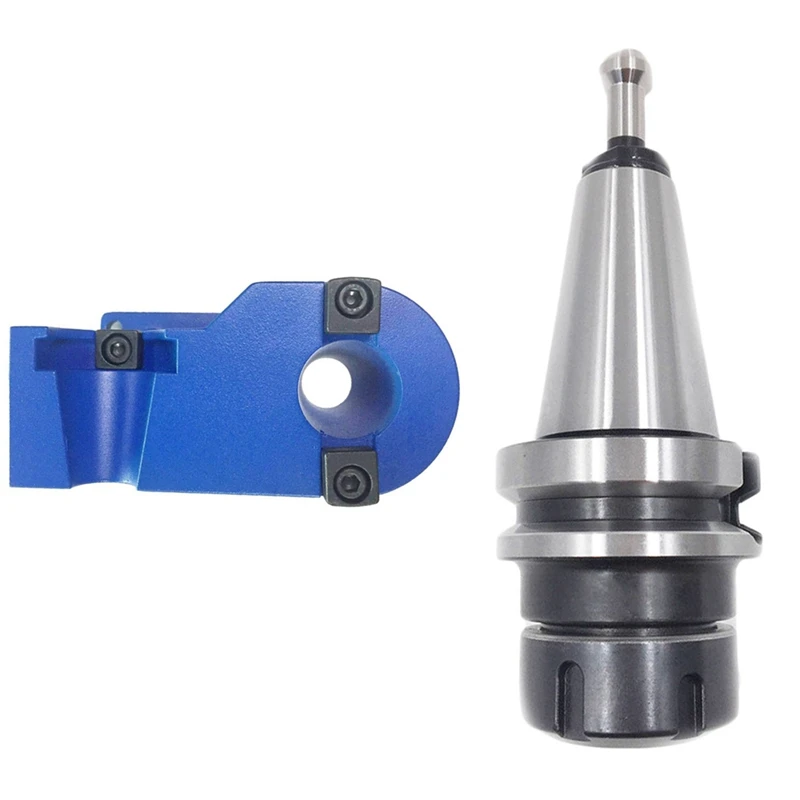 

1 Pcs Tool Holder Tightening Fixture Tool Vise Cnc Machine & 1 Pcs BT30 Collet Chuck Holder HSS CNC Machine Tool