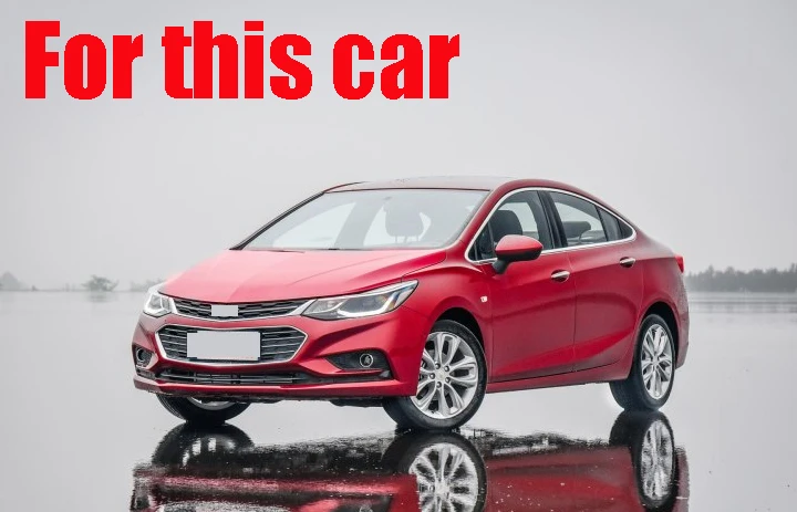 Дефлектор окна козырек от дождя/солнца вентиляционное отверстие для Chevy cruze 2017 2018