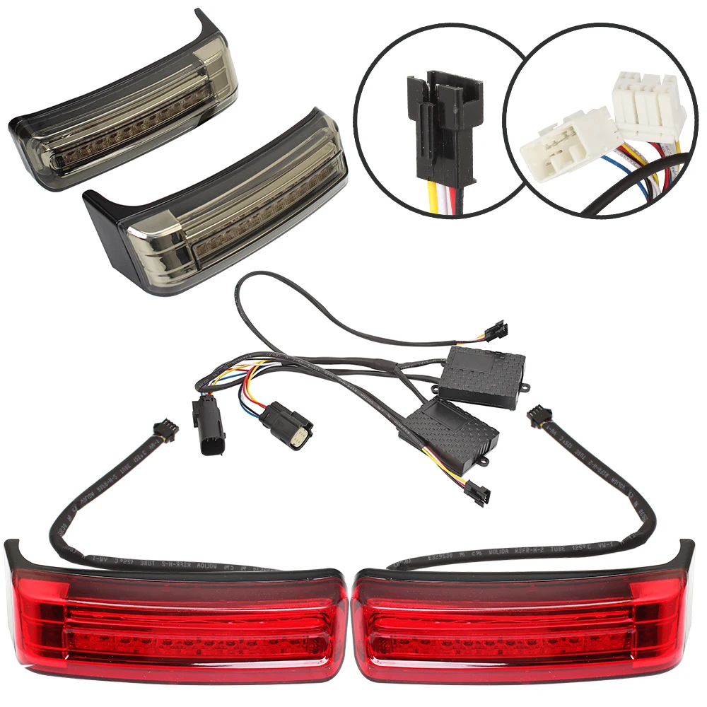 

Светодиодная подсветка для мотоцикла, задний фонарь для Harley Touring Road King Street Electra Glide CVO Limited 2014-2022